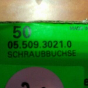 05.509.3021.0 Wieland Electric Screw Socker 9011 38 Stück in einer Box