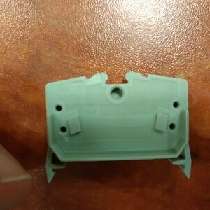 Wieland Conn Feed-Through Terminal Block 2 POS T DIN Rail 24A 56.703.0553.0