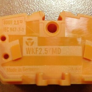 Wieland Electric 39.703.0253.9 Feed-through modular terminal block orange