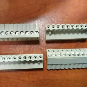 25.320.1053.0 Wieland Electric Conn Rising Cage Terminal Block F 10 POS 5mm Scre