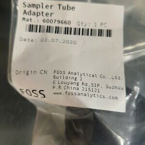 Foss sampler tube adapter 60079660