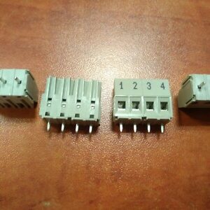 25.160.3543.0 Wieland Electric Conn Terminal Block 4 POS 5mm Solder ST Thru-Hole