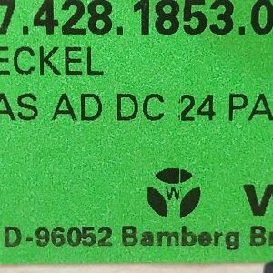 Z7.428.1853.0 Wieland Electric BAS AD DC 24 PA DECKEL
