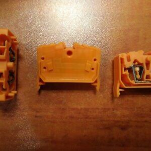 56.703.1053.9 Wieland Electric Conn Feed-Through Terminal Block 4 POS T orange