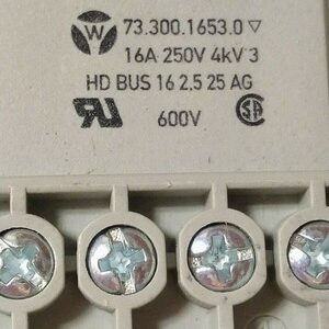 73.300.1653.0 Wieland Electric Conn INSERT FEMELLE HD BUS 16 2,5 25 AG