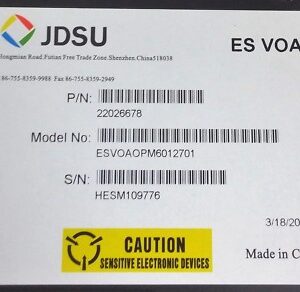 JDSU VOA Variable Attenuator C band