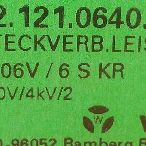 22.121.0640.0 terminal box WIELAND