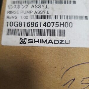 Shimadzu 638-68115-01 RINSE PUMP ASSY,L