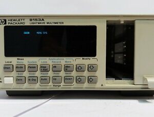 Agilent 8153 Lightwave Multimeter