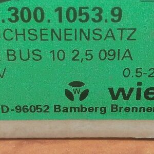 72.300.1053.9 Wieland FEMALE INSERT EX BUS 10 2,5 09IA