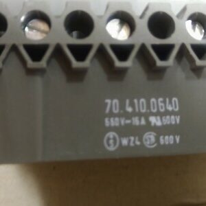 70.410.0640.0 Wieland Electric Conn Rectangular M 6Signal/1Ground POS Screw ST