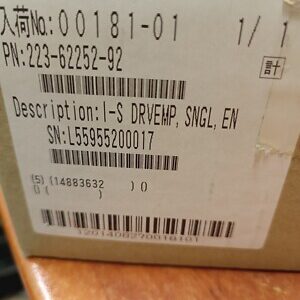 SHIMADZU 223-62252-92 i-series driver-empower,single
