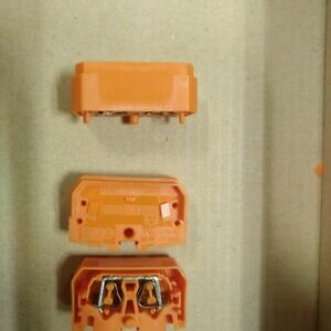 FEED-THROUGH TERMINAL WKF2,5/MD ORANGE Wieland 37.703.1053.9 box of 100 pieces