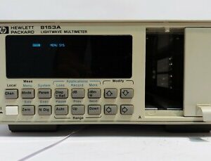 Agilent 8153A Lightwave Multimeter for parts
