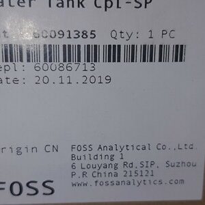 FOSS 60091385 Water tank Cpl - SP