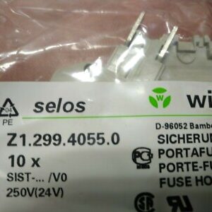 Z1.299.4055.0 Wieland Electric Connector Accessories Fuse Holder Gray