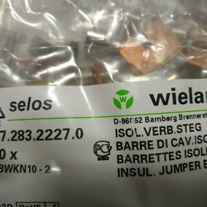 Z7.283.2227.0 Wieland Electric Conn Jumper M 2 POS 10mm ST