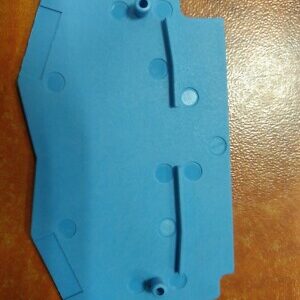 07.312.2253.6 Wieland Electric Connector Accessories Plate Blue 10 pack