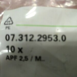 07.312.2953.0 - End Cover, For Use With DINRail Terminal Blocks wieland 10 pack