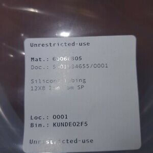 FOSS 60066805 Silicon tubing 12x8 2mm 5M SP