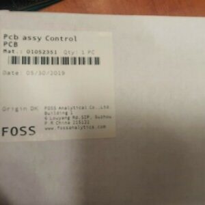 01052351 Pcb assy Control. FOSS