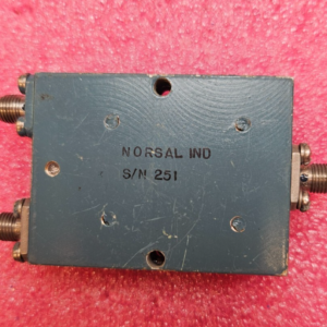 Norsal 8621 RF 2-Way Power Divider Freq. 2-4GHz SMA