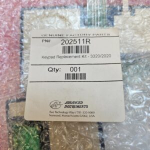 ADVANCED INSTRUMENTS 202511R KEYPAD
