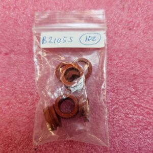 RUDOLPH RESERCH B21055 SILICON WASHERS, T CELLS, 15.5MM - 1 bag with 12 pieces