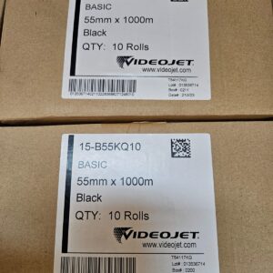 VIDEO JET 15-B55KQ10 - A sealed box with 10 rolls