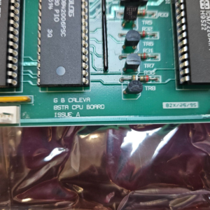 G B CALEVR BSTA CPU BOARD ISSUE A B2X/25/95