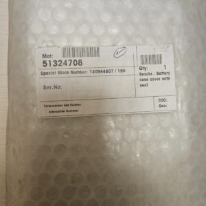 51324708 Battery case cover with seal METTLER TOLEDO
