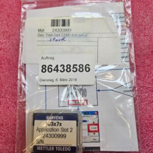 METTLER TOLEDO 24300999 CFast-Card C3000 4GB Konfig.
