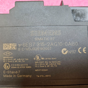 SIEMENS 6ES7 315-2AG10-0AB0 CENTRAL PROCESSING UNIT SIMATIC S7-300 CPU315-2 DP