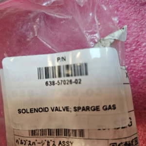 Shimadzu 638-57026-02 SOLENOID VALVE; SPARGE GAS