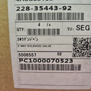 228-35443-92 Shimadzu GE VALVE FOR REPAIR (1PC) Shimadzu NEW DHL to mexico