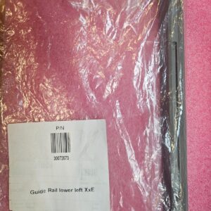 30072073 Guide Rail lower left XxE METTLER TOLEDO