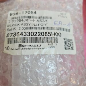 638-17054 BLOCK INJECTOR ASSY SHIMADZU