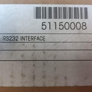 METTLER TOLEDO 51150008 RS232 INTERFACE