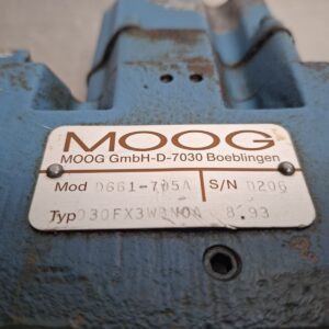 MOOG D661-705A SERVO VALVE