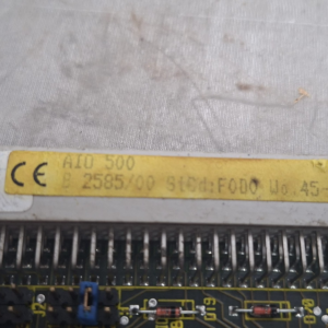 Bachmann Battenfeld Control Card AIO 500 2585/00 PLC Modules Unilog AIO 500