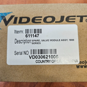 VIDEO JET VIDEO JET 611147 1880 Valve Modul