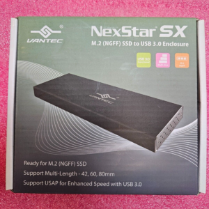 Vantec NST-M2STS3-BK NexStar SX M.2 SSD to USB 3.0 Enclosure