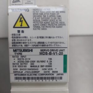 MDS-B-V1-20 MITSUBISHI SERVO DRIVE UNIT