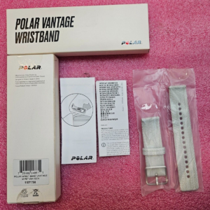 91071758 POLAR WRIST BAND VANTAGE M WHITE NEW