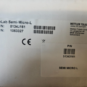 51343161 SEMI MICRO L METTLER TOLEDO