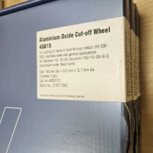 40000101 Cut-off wh. 40A15, 150 mm x 0.5 STRUERS