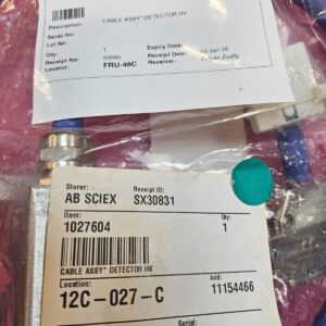 AB SCIEX 1027604 cable assy detector hv