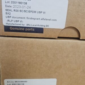 alfa laval SEAL R00 SC/SC/EPDM USP VI SX2 SERVICE KIT ALFA LAVAL 9630088489