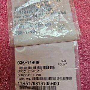 Shimadzu Part Number: 036-11408 O-RING, PTFE P10 - 2 units (two pieces)