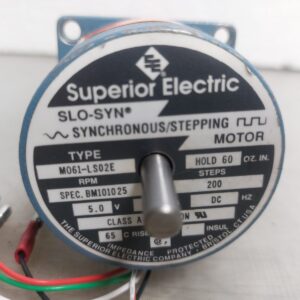 SUPERIOR ELECTRIC M061-LS02E STEPPING MOTOR 5.0VDC 1.0 AMPS